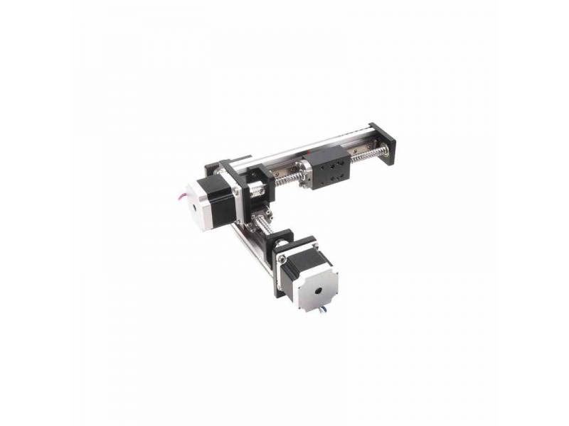 Ball screw cantilever two-axis slide table