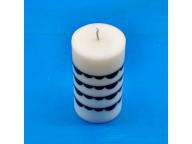 Scented paraffin wax Candle Pillar shape