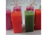 Scented paraffin wax Candle Pillar shape