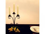 Decorative Religious StickTaper White Candles