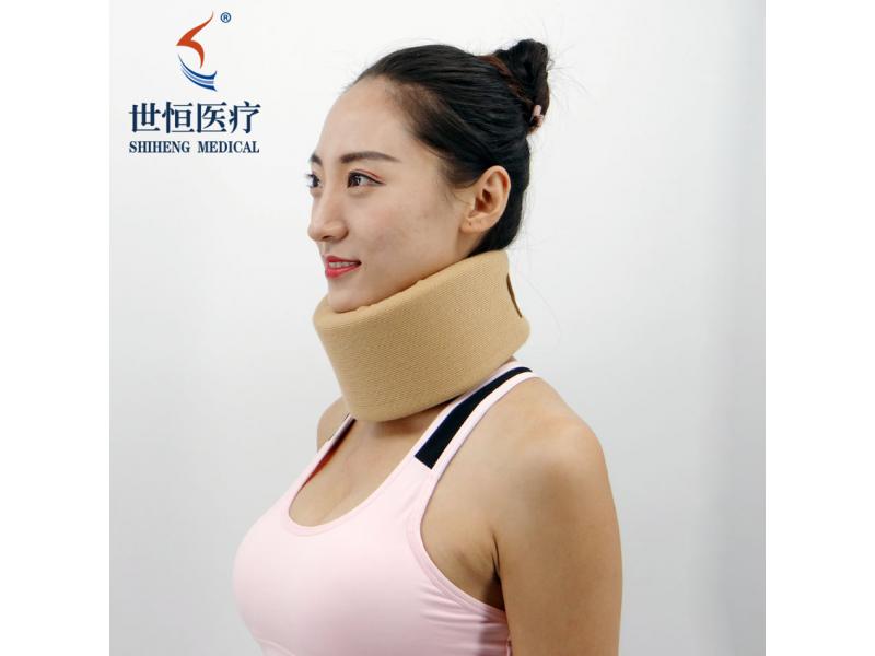 Soft foam cervical support  S-XL size neck collar made in China