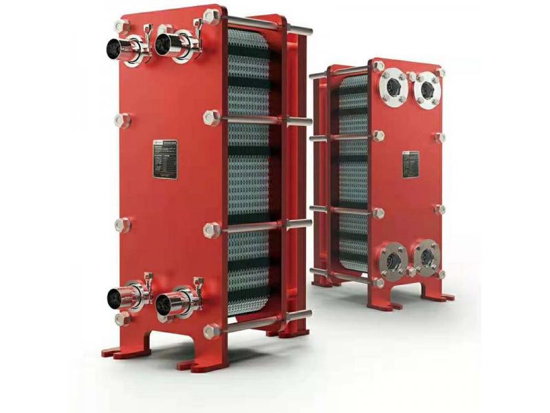 Plate heat exchanger for soy sauce cooling and sterilization