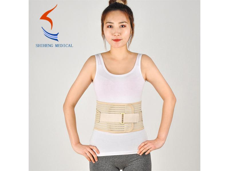 Lumbar brace support skin color back pain belt China supplier