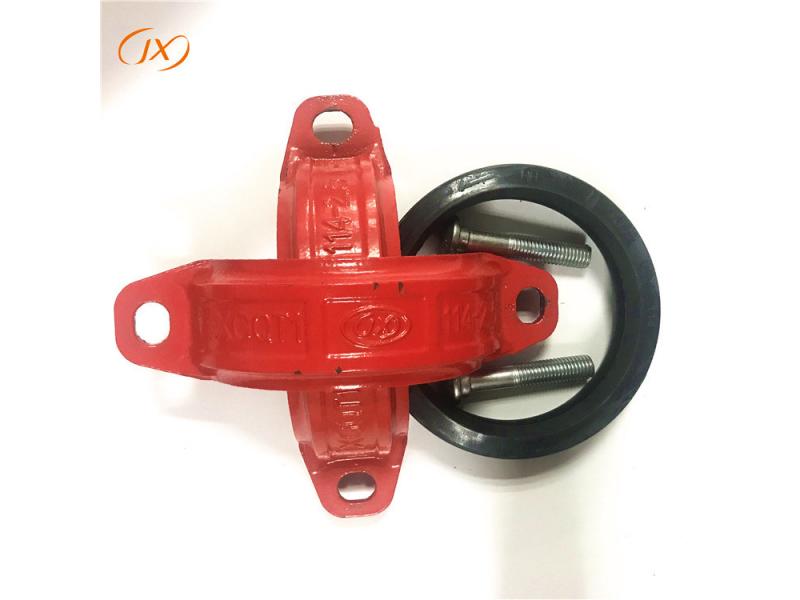 FM/UL Approved Cast Iron Pipe Fitting Flexible Coupling