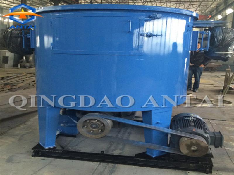 high efficiency rotor type sand mixer for foundry sand reclamation equipment