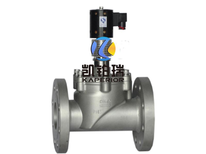 High temperature solenoid valve