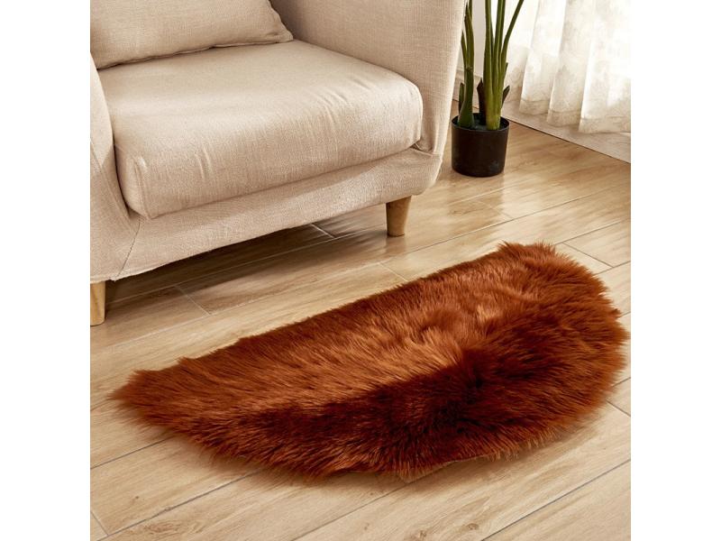 Door foot living room bedroom household carpet plush imitation wool carpet floor customized
