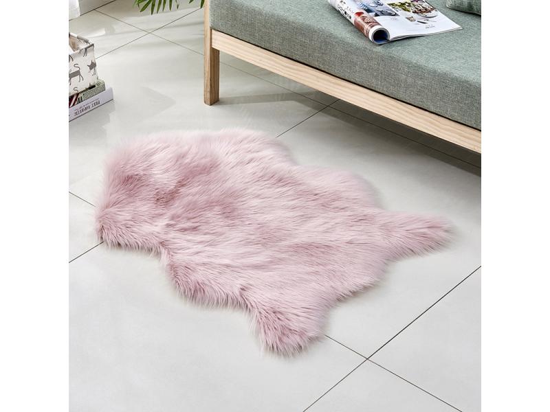 Living room bedroom rug with plush legs