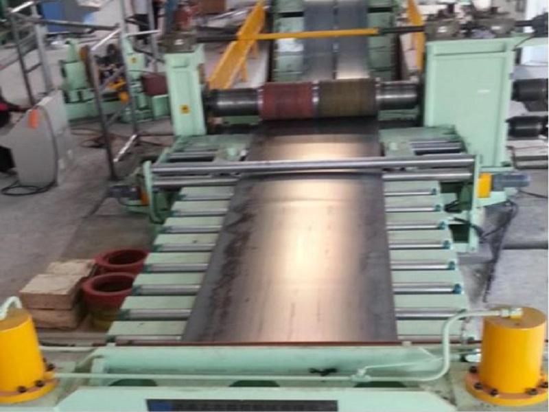 High-End Product Slitting on Variable Material Slitting Line for Thick Material