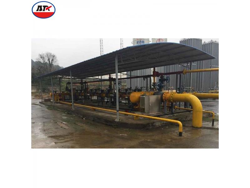 Natural Gas Skid for Supply Station Project