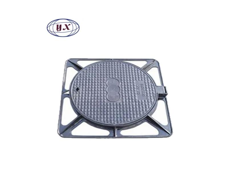 En124 Class D400 Manhole Cover, Cast Iron Manhole Cover with Frame for Sale