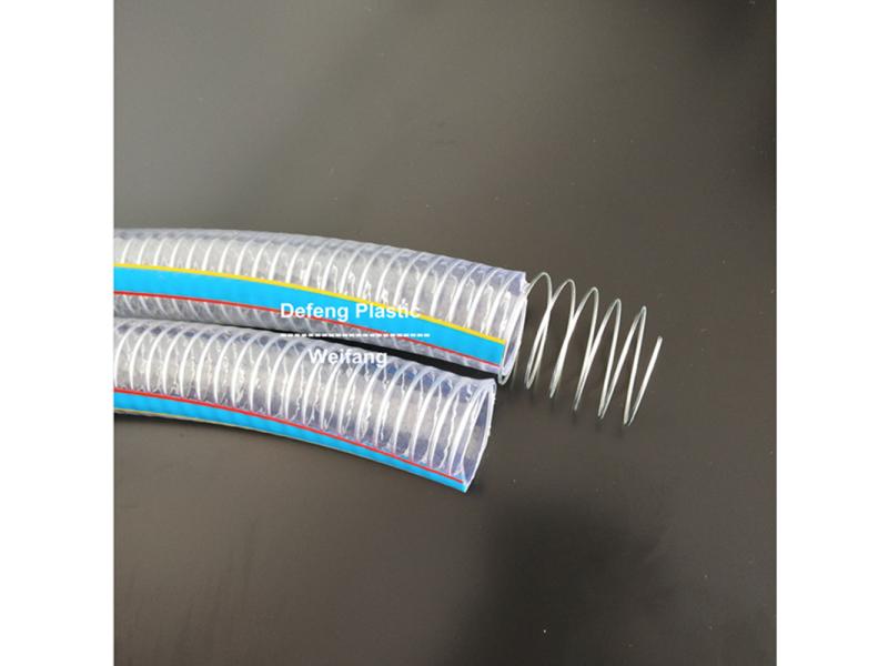 PVC Spiral Steel Wire Reinforced Suction Hose