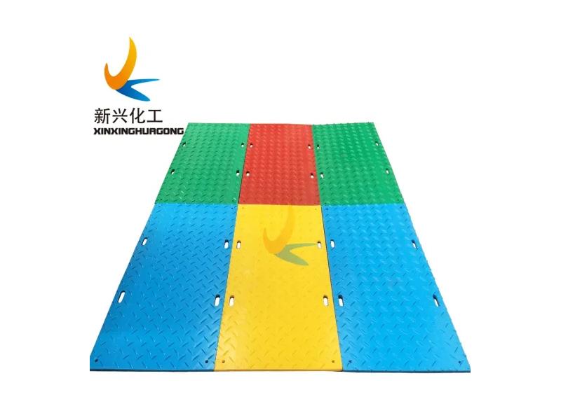 High Density Polyethylene HDPE Road Ground Event Panel Protection Lawn Temporary Road Mats