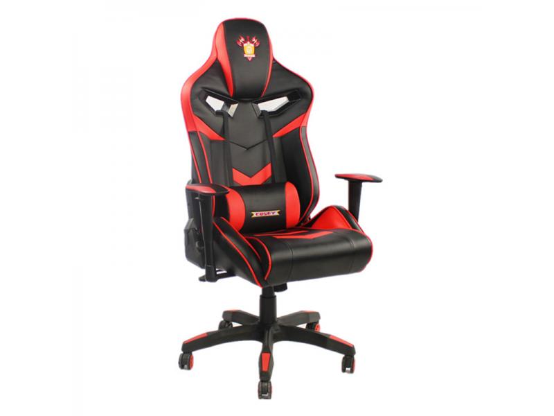 Mould Cold Foam Red Reclining Gaming Racing Computer Chairs For
