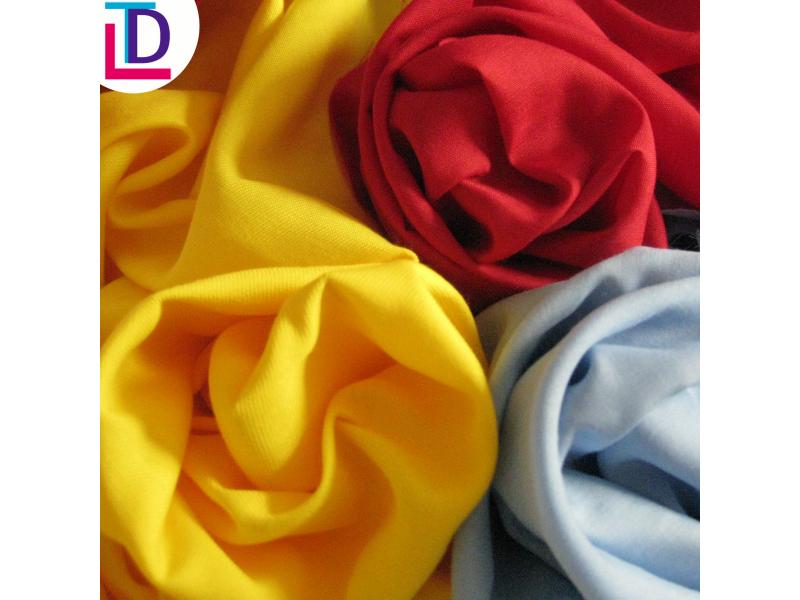 Polyester Plain Dyed Fabric