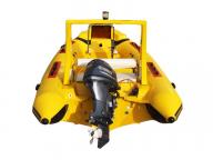 Rigid Inflatable Boat with PVC , Hypalon Tube 
