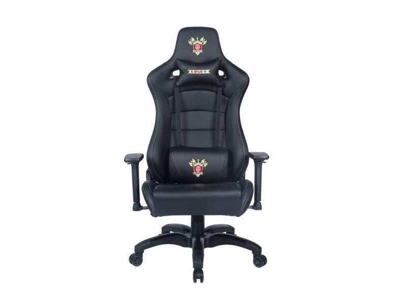  High Back Racing Black Leather Computer Gaming Chair 