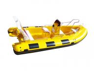 Outboard Motor Hypalon or PVC Material Rigid Inflatable Fishing Boat