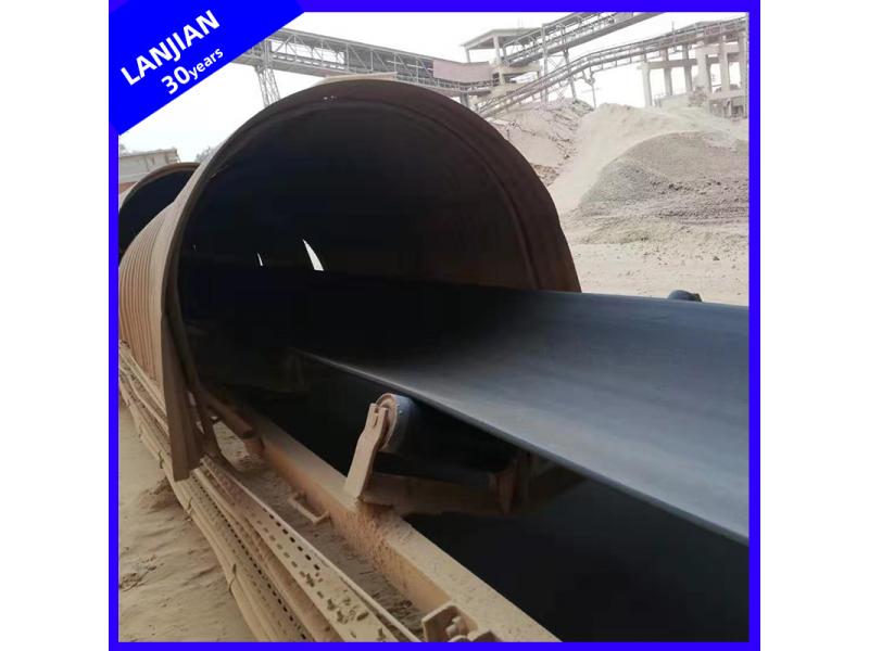 High Strength Abrasive Industrial Black Polyester Ep Rubber Conveyor Belt