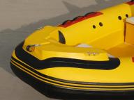 Entertainment FRP River Rescue Boat Rigid Inflatable Boat