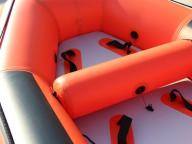 Outdoor Sport Red Inflatable Raft Boats
