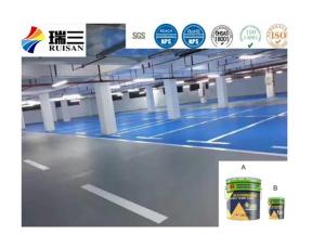 Cm-101dt Waterborne Epoxy Floor Paint Primer for Factory Basement Parking Lots