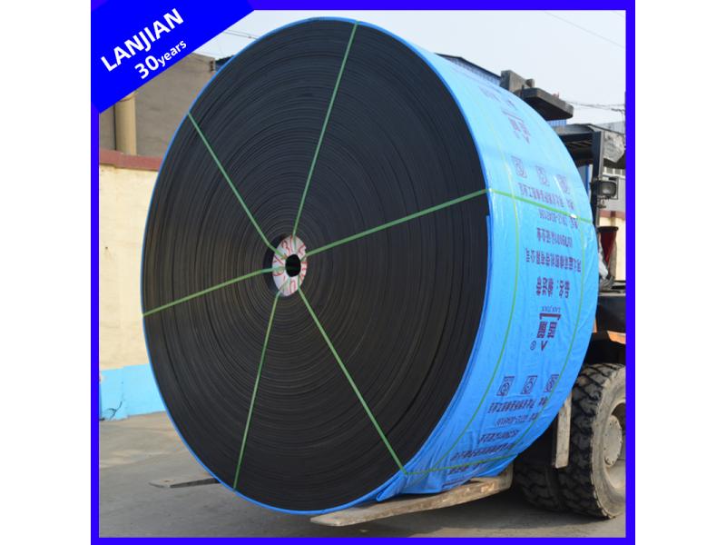 NN100 Fabric Conveyor Belt with High Abrasion Resistance for Wharf/Energy/Wood