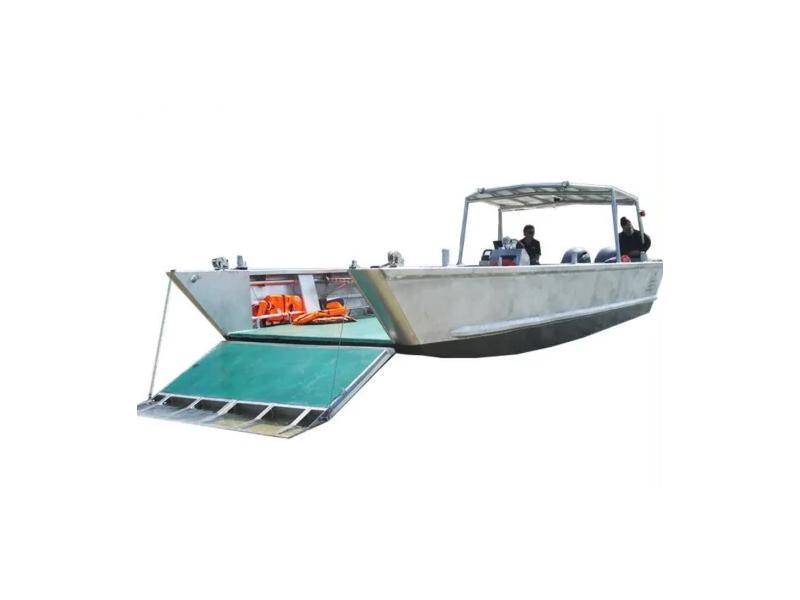 8m Passenger Aluminum Alloy Landing Craft Boat for Vehicles