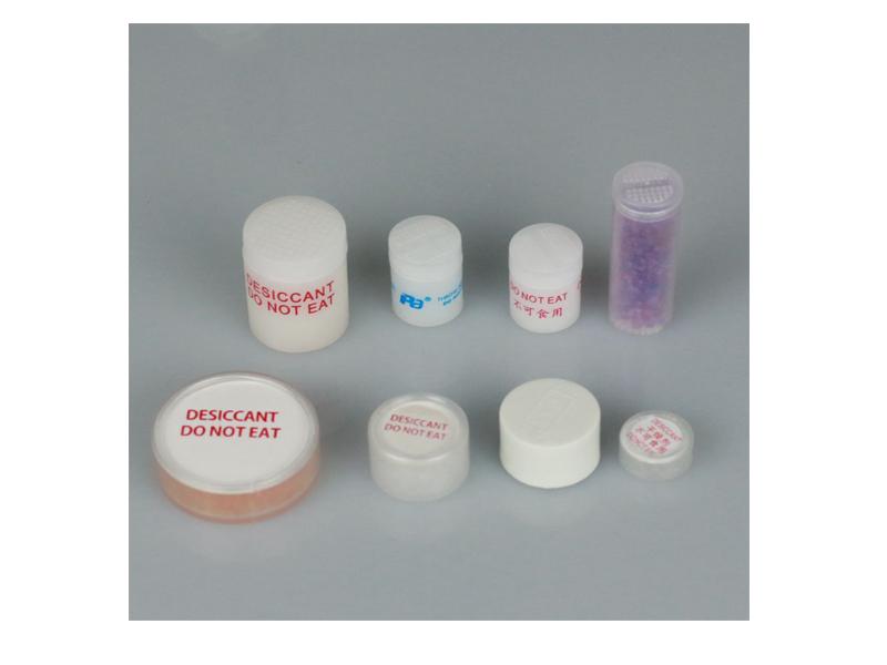 Silica Gel Desiccant in Solid Medicinal Polyethylene Bottle