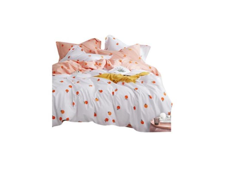 Cute Sweet Straberry Printing Bedding Set Use Cotton Fabric 250cm Width 