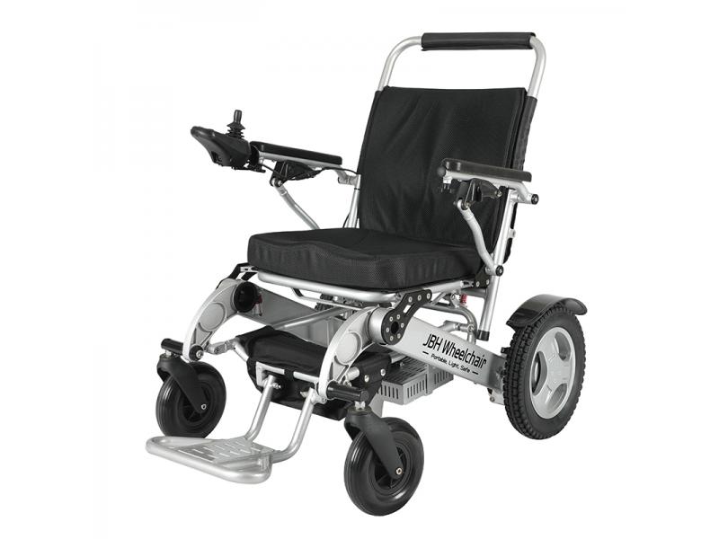 One Second Folding Electric Wheelchair with 150kg Loading Capacity