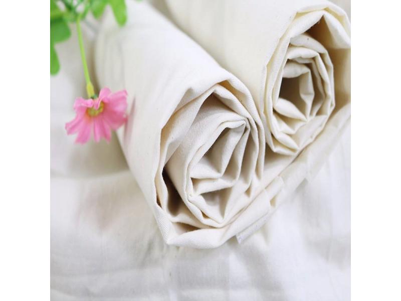 100% Polyester Canvas Bleached Fabric