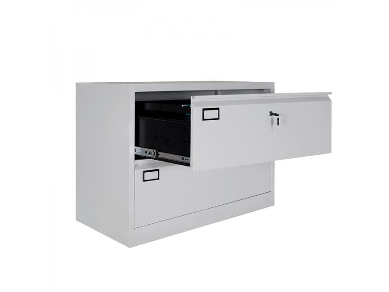 Metal Furniture 2 Drawer Horizontal Filing Cabinets with Filing Hangers for Sale