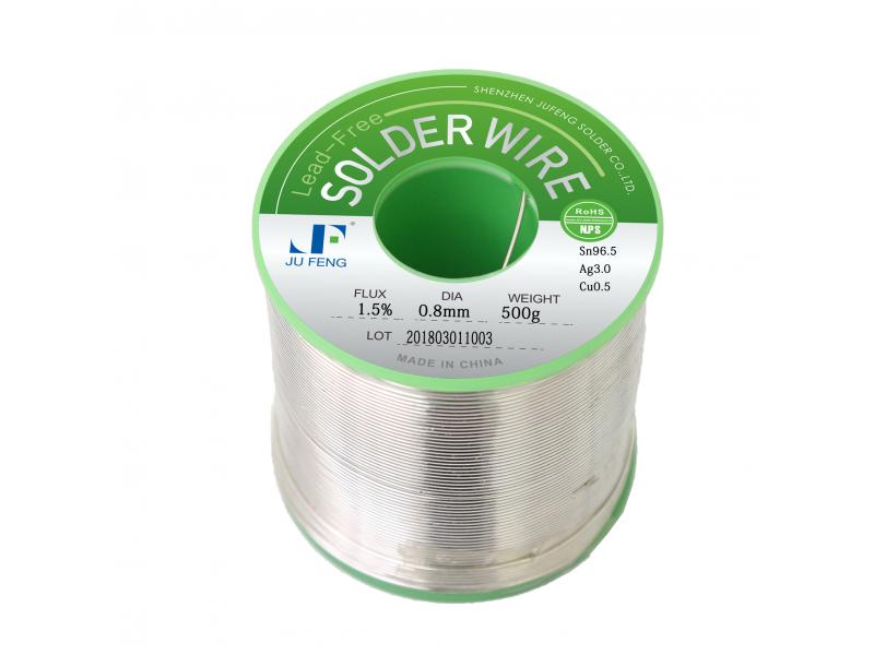SN96.5ag3.0Cu0.5 Solder Wire SAC305 Solder Wire 0.1mm-3.0mm Diameter