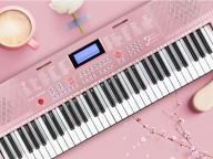 Singing Desktop Piano Keyboard Kids Toy Electronic Keyboard with Microphone