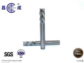 4 Flutes Solid Carbide End Mill