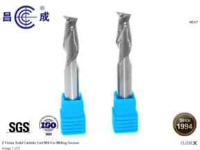 2 Flutes Solid Carbide End Mill for Milling Groove