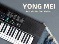 61 Keys Electronic Piano Keyboard with Lighting Keys