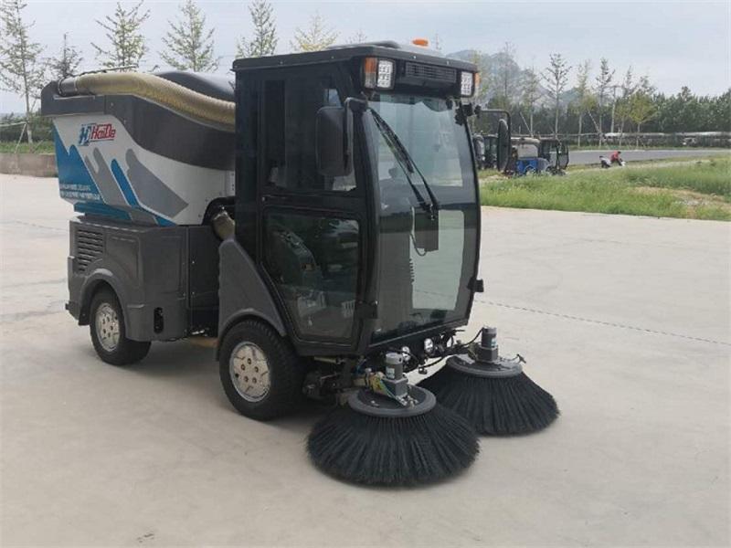 China Made Haide Full Electric Road Sweeper 