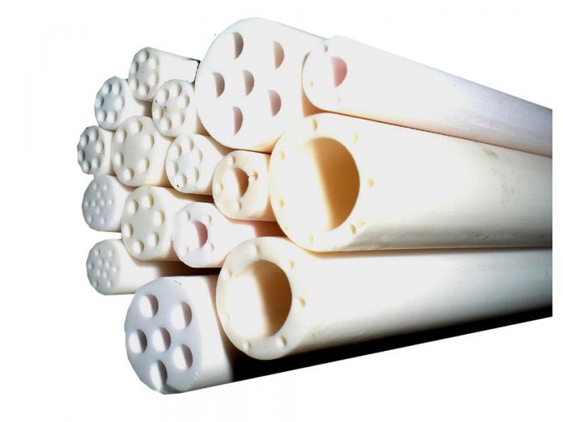 99.5% Alumina Ceramic Porous Pipe/Tube