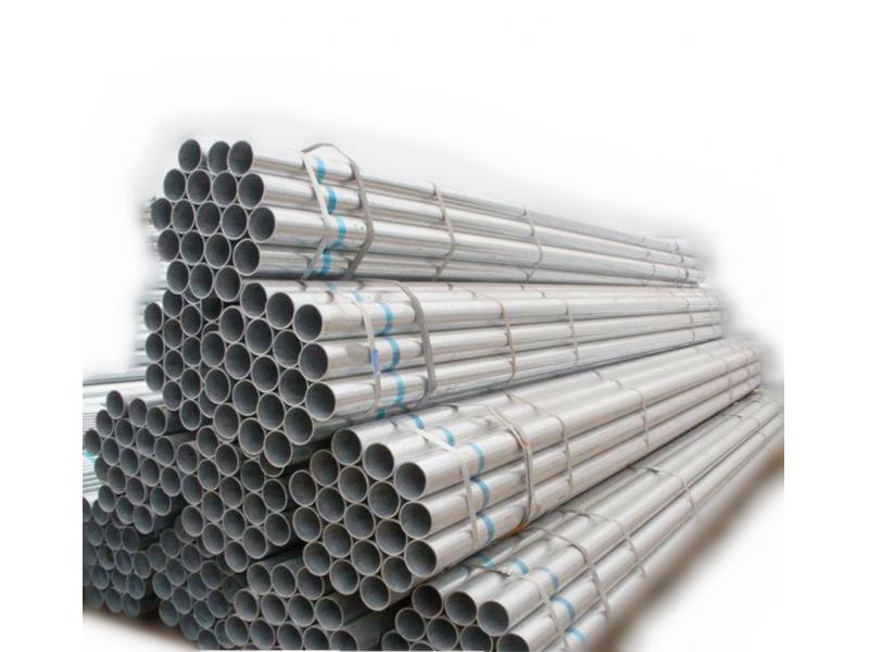 Hot Dipped Galvanized Round Steel Pipes Q235 Steel Tube