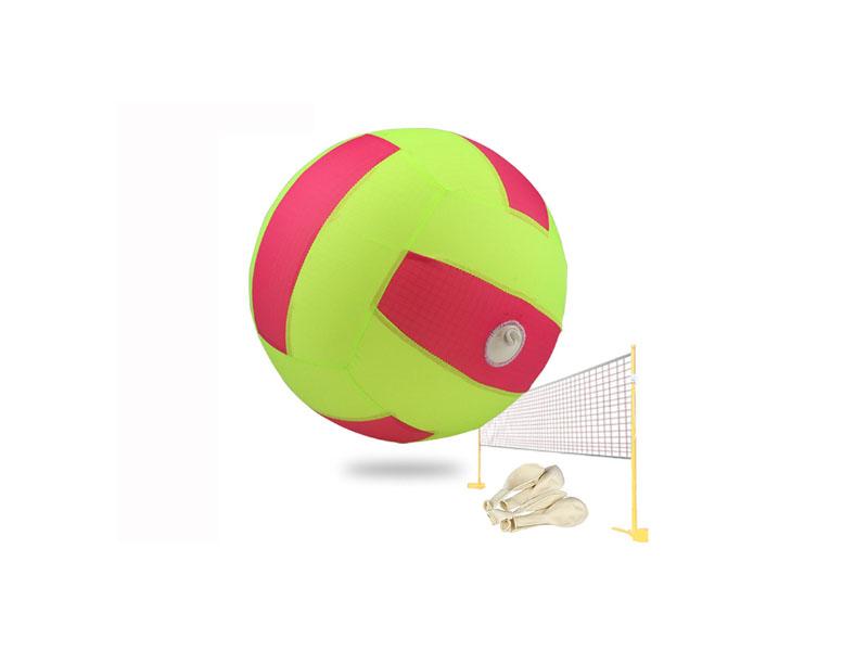 Inflatable Air Balloon Bouncing Ball with Nylon Ripstop Sleeve