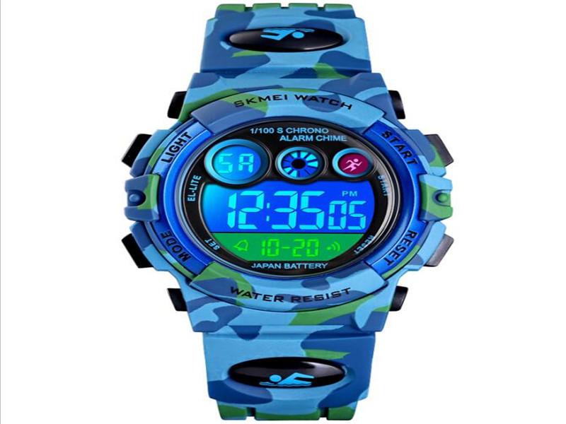 Skmei 1547 Teens Watches Low Price 6 Colors Backlight Kids Watch LED for Boy