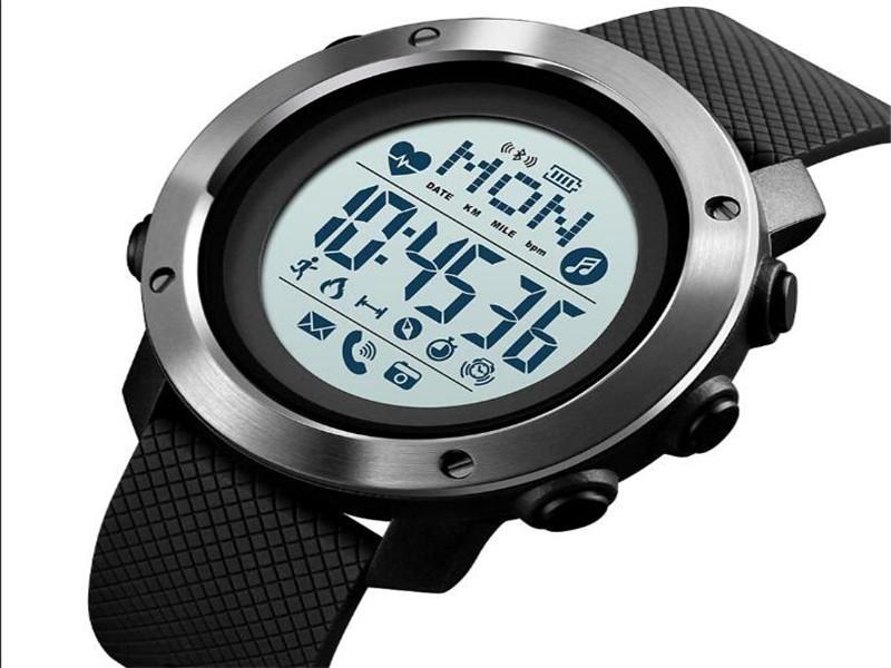 Skmei Factory Wholesale Smart Digital Watch Men Hot Sale Cheap Multi Function with Heart Rate Monito