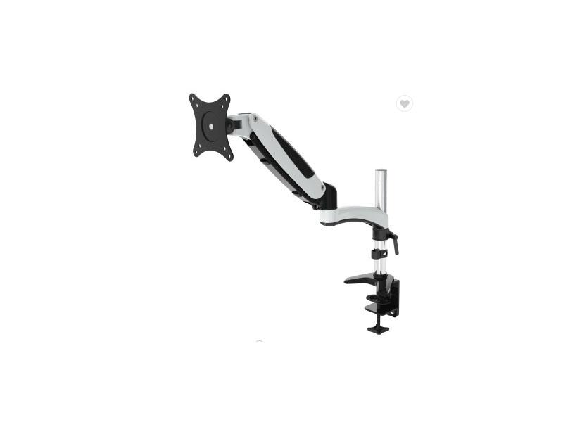 LCD Monitor Mount GM112D Single Arm Monitor Riser Bracket Stand Support, Gas Spring Monitor Arms for