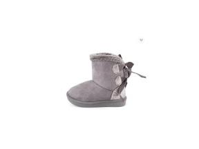 Winter Shoes Pretty Grey Baby Shoes Wholesale Snow Boots Girls 