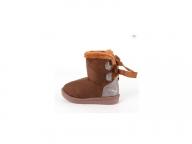 High Quality Soft Baby Boots Warmer Brown Snow Boots for Girls 