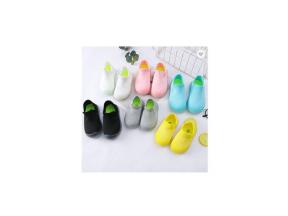 New Unisex Toddler Shoes Baby Walking Knit Jelly Bottom Socks Shoes 