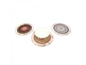 High Printing Quality New Type Round Absorbent Car Coffee/Tea Cup Coaster for Drink