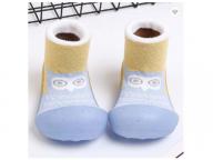 Baby Shoe Socks Toddlers Jelly Bottom Cotton Thread Sole Non-Slip Socks 
